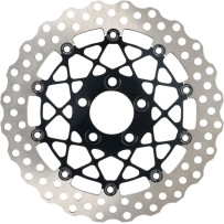 Two-Piece Brake Rotor — 300 mm (11.8"), 3.25" bolt circle, Black