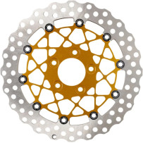 Two-Piece Brake Rotor — 300 mm (11.8"), 3.25" bolt circle, Gold