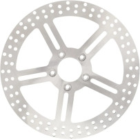 One-Piece Brake Rotor — 330 mm (13"), 3.25" bolt circle, Silver
