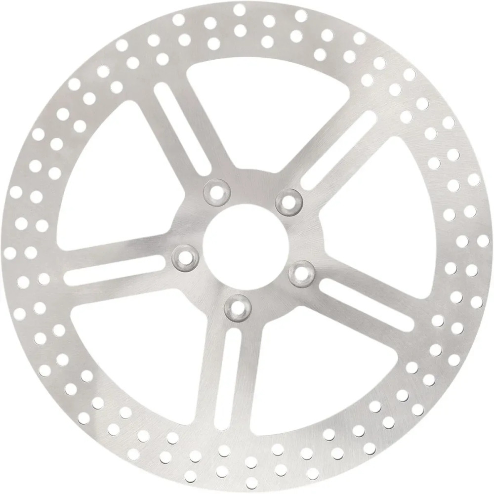 One-Piece Brake Rotor — 330 mm (13"), 3.25" bolt circle, Silver