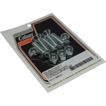 Disc Rear Rotor to Hub Screw and Nut Kit — Silver