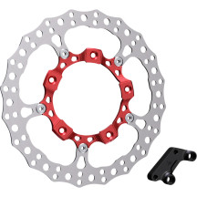 Big Brake 14" Full Floating Brake Rotor Kit — Red