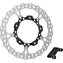 Big Brake 14" Full Floating Brake Rotor Kit — Black