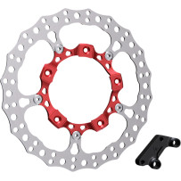 Big Brake 14" Full Floating Brake Rotor Kit — Red