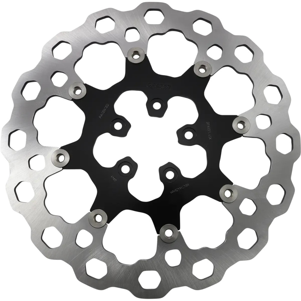 Oversize Cubiq™ Brake Rotor — 330 mm (13 in), full-floating