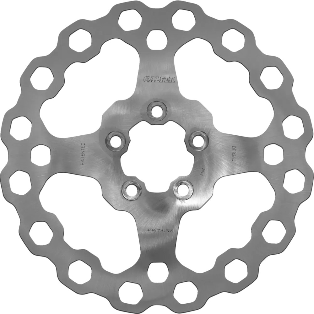 Cubiq™ Brake Rotor — 299 mm, Chrome