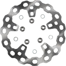 Cubiq™ rotor de freno — 299 mm, flotante completo, cromado