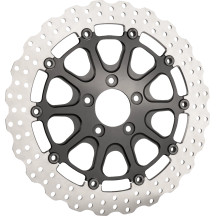 Brake Rotors — 330 mm (13"), Black, Silver