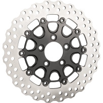 Brake Rotors — 300 mm (11.8"), Black, Silver