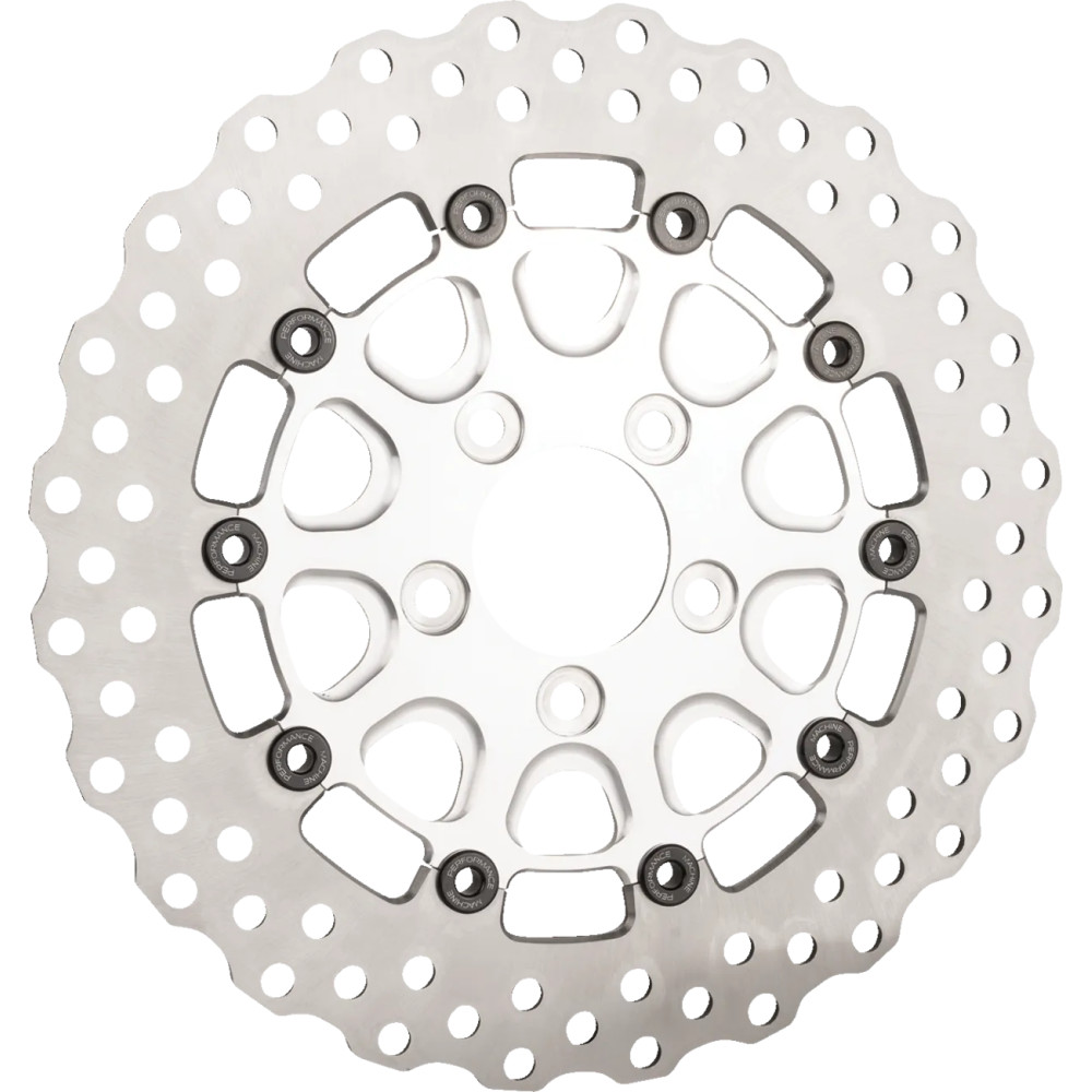Brake Rotors — 300 mm (11.8"), for SlyFox wheels 3.25"x5 bolt circle, Silver