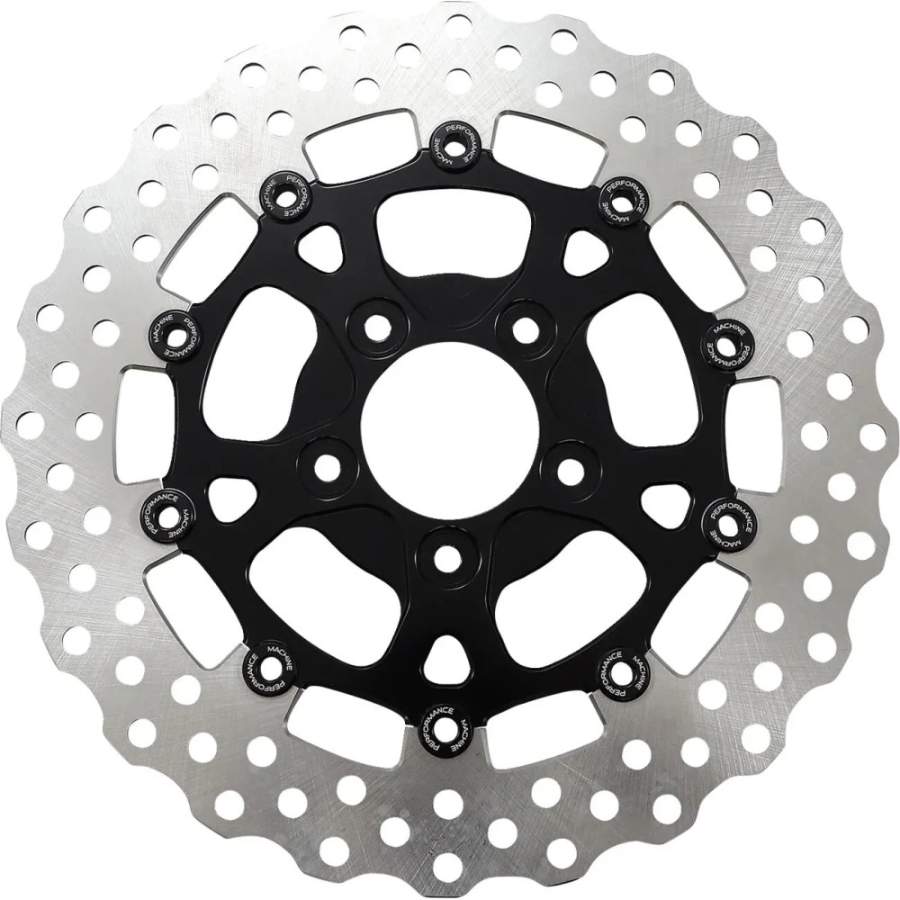 Two-Piece Brake Rotor — 292 mm (11.5"), 3.25" bolt circle, Black