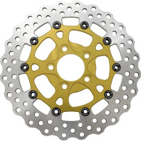 Two-Piece Brake Rotor — 292 mm (11.5"), 3.25" bolt circle, Gold