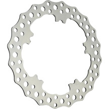 Jagged Floating Rotor — 300 mm, two-piece (floating), Silver