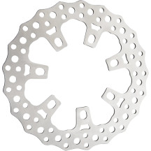 Jagged Floating Rotor — 299 mm (11-49/64"), Two-Piece (Floating), Silver