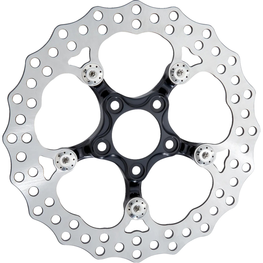 Spider Rotor — 300 mm, Black, Chrome