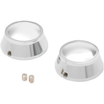 Swingarm Pivot Bolt Covers — Swingarm, Pivot, Chrome