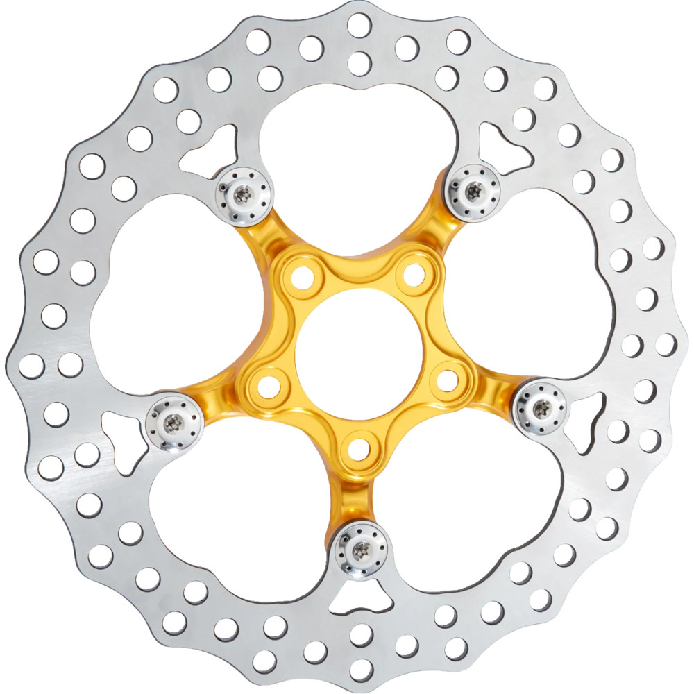 Spider Rotor — 300 mm (11.8 in), Chrome, Gold