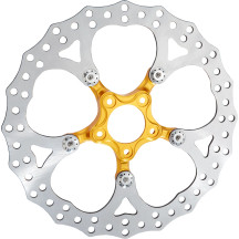 Spider Rotor — 356 mm (14"), Chrome, Gold