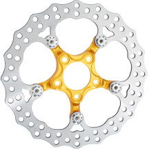 Spider Rotor — 300 mm (11.8"), Chrome, Gold