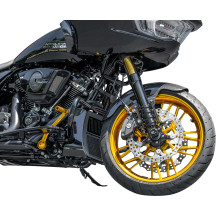 Jagged Floating Rotor — 320 mm, two-piece floating, silver