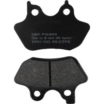 Organic Harley/Buell Brake Pads — 97.54 mm, 7.5 mm, aramid fiber