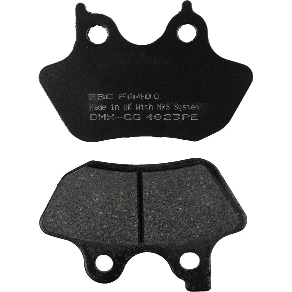 Organic Harley/Buell Brake Pads — 97.54 mm, 7.5 mm, aramid fiber