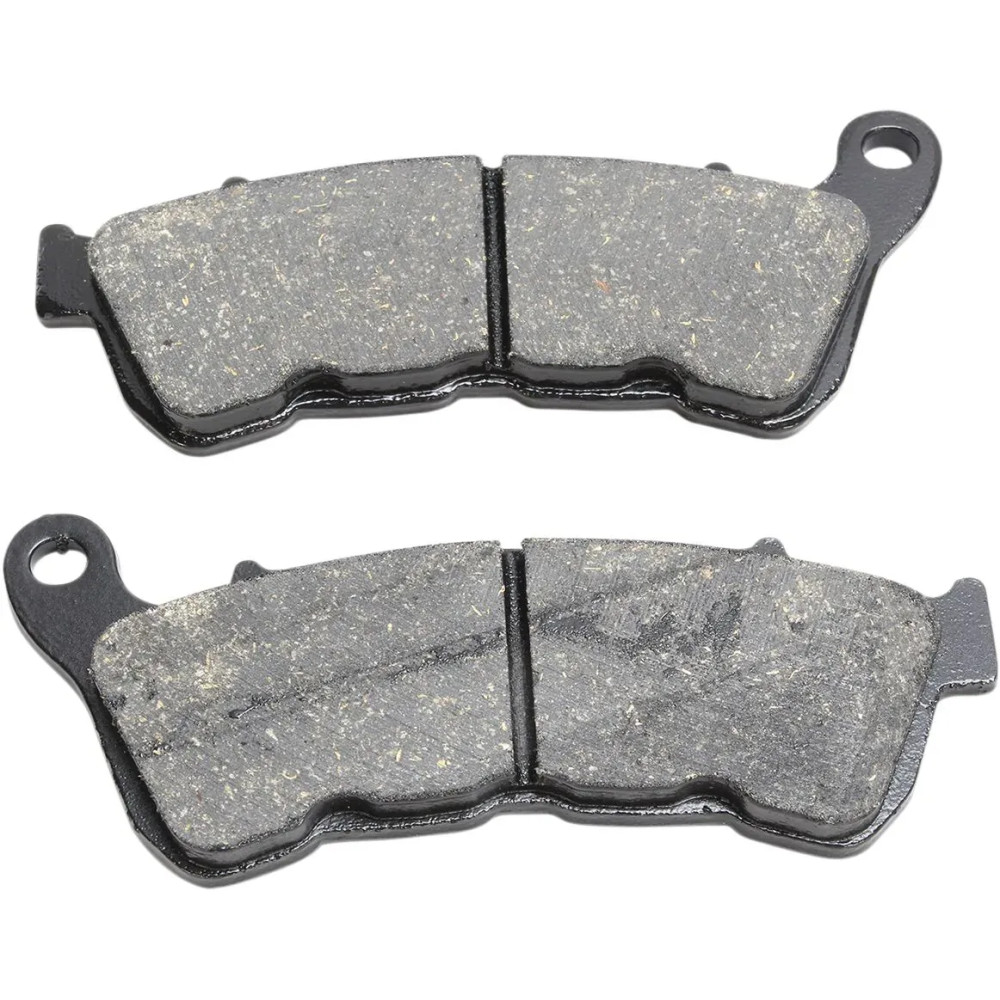 Organic Harley/Buell Brake Pads — 117.9 mm length, 9.25 mm thickness, FA640