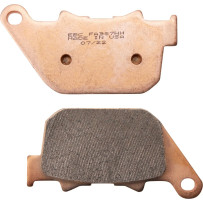 Sintered Metal Harley/Buell Brake Pad — 10.4 mm thickness, 87 mm length, 44.5 mm width
