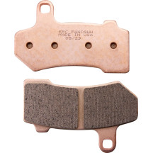 Sintered Metal Harley/Buell Brake Pad — 91.95 mm length, 7.05 mm thickness