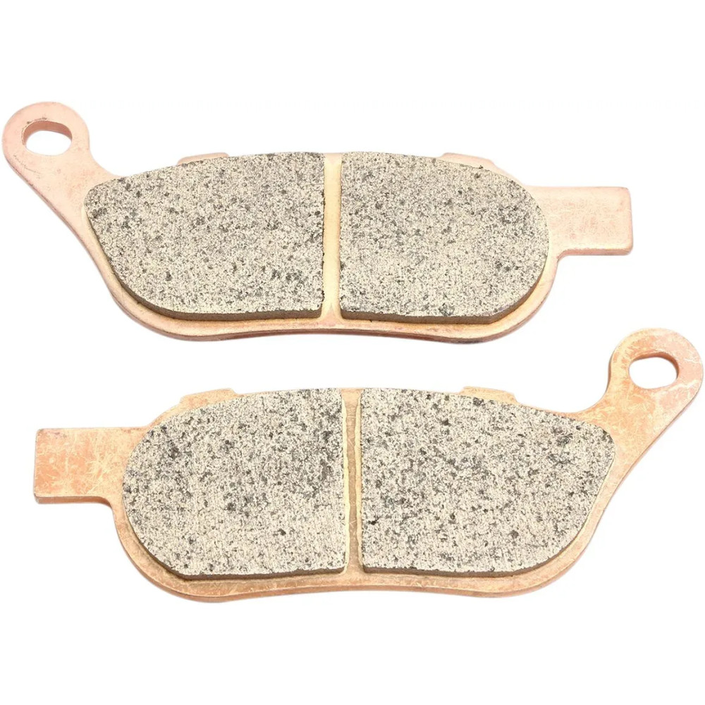Sintered Metal Harley/Buell Brake Pad — 130 mm length, 8 mm thickness, 52.5 mm width