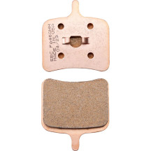 HH Sintered Harley/Buell Brake Pads — 49.2 mm length, 49.5 mm width, 6.9 mm thickness