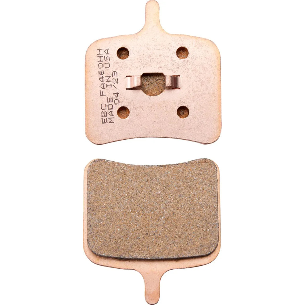 HH Sintered Harley/Buell Brake Pads — 49.2 mm length, 49.5 mm width, 6.9 mm thickness