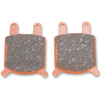 Semi-Sintered "V" Brake Pads — 49 mm length, 7.1 mm thickness