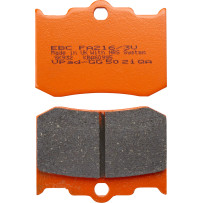 Semi-Sintered "V" Brake Pads — 69.4 mm, 10.5 mm