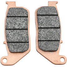 Sintered Metal Harley/Buell Brake Pads — 101.6 mm length, 8.9 mm thickness, 45.4 mm width, set of 2