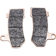 Sintered Metal Harley/Buell Brake Pads — 91.5 mm × 58.1 mm × 7 mm, HS Series, Set of 2