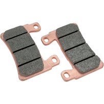 Sintered Metal Harley/Buell Brake Pads — 74.5 mm L, 55.2 mm W, 9.2 mm T, 860H.HS