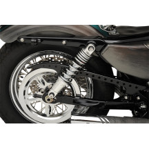 Amortiguadores Premium de altura ajustable — 305 mm longitud extendida, ±12.70 mm ajuste de altura, negro