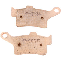 Sintered "HH" Brake Pads — 96.42 mm length, 8.05 mm thickness, set of 2