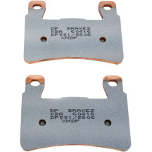 Sintered Metal Harley/Buell Brake Pads — 8 mm thickness, 74.8 mm length