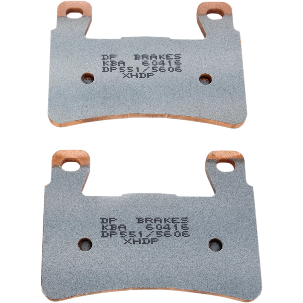 Sintered Metal Harley/Buell Brake Pads — 8 mm thickness, 74.8 mm length