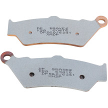 Standard DP Sintered Brake Pads — 108.8 mm x 40.2 mm x 7.6 mm