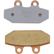 Pastillas de freno de metal sinterizado Harley/Buell — 9,9 mm de espesor, 81,9 mm de longitud