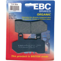 Organic Harley/Buell Brake Pads — 91.95 mm, 7.05 mm, FA409