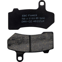 Organic Harley/Buell Brake Pads — 91.95 mm, 7.05 mm, FA409