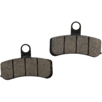 HHF Street Ceramic Organic Brake Pads — 8 mm (5/16 in), set of 2