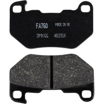Brake Pads — EBC FA760, Organic, Set of 2
