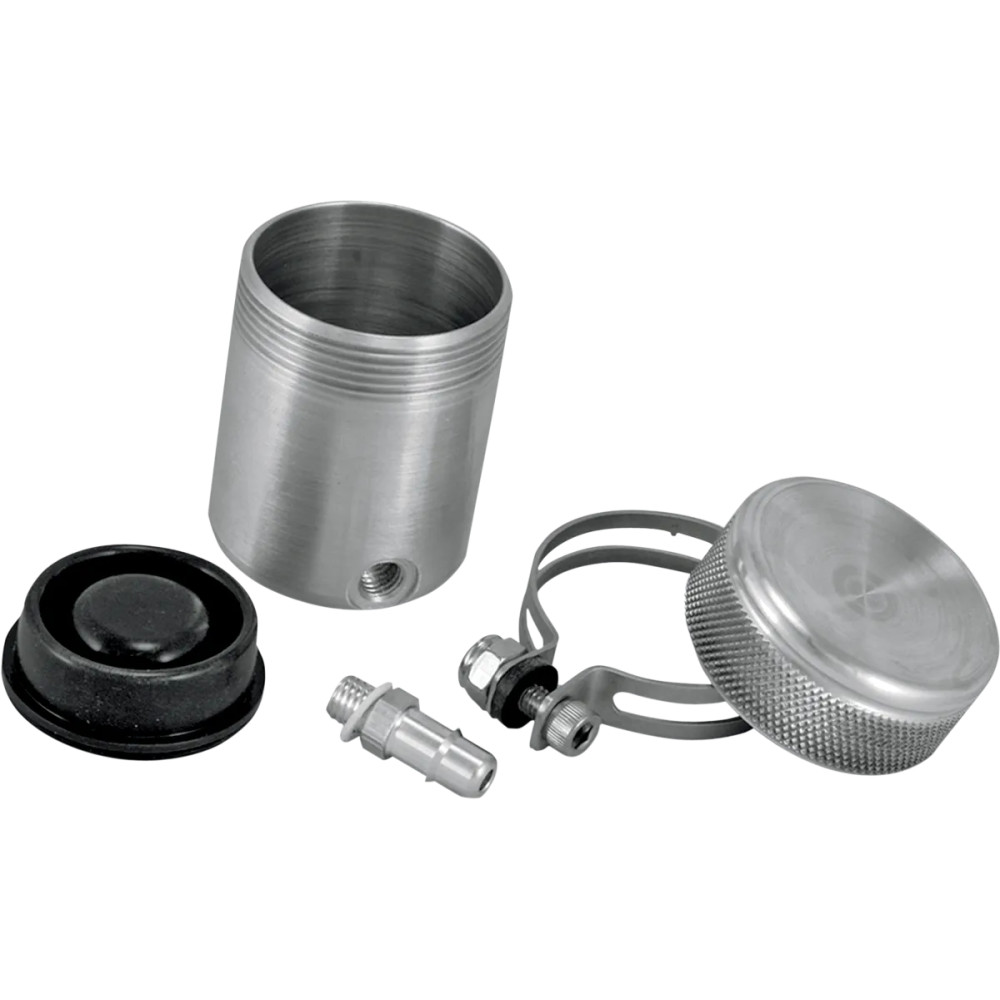 Master Cylinder Reservoir — Hydraulic, Silver