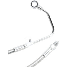 Designer Series ABS-Specific Mid Brake Line Kit — 11", 13", 15" lengths, 10 mm 35° banjo