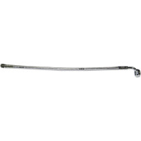 Alternate Length Designer Series ABS-Specific Front Brake Line Kit — 38" length, ABS compatible, 7/16" 35° banjo fitting